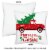 Big Dot of Happiness Merry Little Christmas Tree - Cushion Case Throw Pillow Cover 16 x 16 In Perspective: right