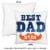 Big Dot of Happiness Happy Father's Day Love Dad Party Home Decor Throw Pillow Cover 16 x 16 Perspective: right
