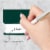 Big Dot of Happiness Emerald Elegantly Simple - Party Table Setting Name Place Cards - 24 Ct Perspective: right
