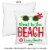 Big Dot of Happiness Tropical Christmas Santa Holiday Decorative Throw Pillow Cover 16  x 16 Perspective: right