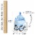 Big Dot of Happiness Winter Penguins Favor Holiday & Christmas Party Goodie Gable Boxes 12 Ct Perspective: right
