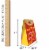 Big Dot of Happiness Chinese New Year Lunar New Year Gift Favor Bags Party Goodie Boxes 12 Ct Perspective: right