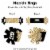 Big Dot of Happiness Hello New Year 2023 NYE Party Paper Napkin Holder - Napkin Rings 24 Ct Perspective: right