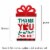 Big Dot of Happiness Holiday Thank You - Christmas Appreciation Nifty Gifty Card Holders 8 Ct Perspective: right