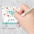 Big Dot of Happiness Colorful Floral Happy Mother's Day We Love Mom Party Place Cards 24 Ct Perspective: right
