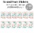 Big Dot of Happiness Colorful Floral Happy Mother's Day To From Stickers 12 Ct 120 Stickers Perspective: right