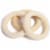 Wooden Beads and Rings Set for DIY Crafts and Macrame (80 Pieces) Perspective: right