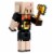 Minecraft Piglin Brute 3.25 Inch Figure Perspective: right