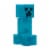 Minecraft Blue Creeper 3.25 Inch Figure Perspective: right