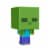 Mattel Minecraft Mini Zombie Figurine Perspective: right