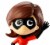 Mattel Disney Pixar The Incredibles Minis Figurines Perspective: right