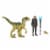 Mattel Jurassic World Human Dino Pack Dr Ian Malcolm and Velociraptor Action Figure Perspective: right