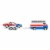 Hot Wheels '70 Rover P6 Group 2 Rally Hauler Team Transport #55 Perspective: right