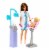 Mattel Barbie® You Can Be Anything™ Brunette Dentist Doll With Child Doll Set Perspective: right