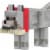 Mattel MINECRAFT DIAMOND LEVEL WOLF Figure Perspective: right