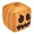 Mattel Minecraft Carved Pumpkin Plush Figure Perspective: right