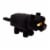 Mattel Minecraft Black Cat Plush Figure Perspective: right