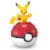 MEGA™ Pokemon™ Pikachu Poke Ball Building Set Perspective: right