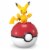 MEGA™ Pokemon™ Pikachu Poke Ball Building Set Perspective: right