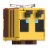 Mattel® Minecraft Flippin Figs™ Bee Flower Pot Action Figure Perspective: right