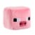 Mattel® Minecraft Pig Plush Perspective: right