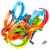 Mattel Hot Wheels 4-Loop Crash-Out Track Set Perspective: right