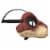 Mattel Jurassic World Rebirth Velociraptor Mask Perspective: right