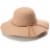 Collection 18 Vegan Felt Floppy Hat - Brown Perspective: right
