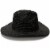 Collection 18 Straw Cowboy Hat - Black Perspective: right