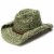 Collection 18 Open Weave Cowgirl Hat - Green Perspective: right