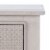 SAFAVIEH Haines 4-Drawer Console Table Greige Perspective: right
