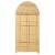 SAFAVIEH Outdoor Collection Serapis Trash Bin Natural Perspective: right