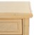 SAFAVIEH Ahab 2-Drawer 1 Shelf Accent Table Light Blonde / Gold Perspective: right