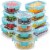Zulay 12 Pack Airtight Borosilicate Glass Meal Prep Containers with Lids Perspective: right