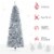Artificial Christmas Tree 6' Indoor Realistic Holiday Decoration, 618 Tips Perspective: right