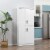 70  Modern Kitchen Pantry Storage Cupboard Cabinet w/ 6-Tier Shelving, White Perspective: right