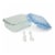 Manna™ Glass Bento Box - Blue Perspective: right