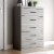 Hamsper 5-Drawer Dusty Gray Oak Chest of Drawers (46.4 in. × 16.1 in. × 30.7 in.) Perspective: right