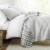 3 Piece Quilt Set - Super Soft, Lightweight, All-Season Floral Coverlet Perspective: right
