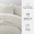 Linen Studio™ Modern Quilt Coverlet Soft Set in Stripe Stitching Perspective: right