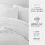 Linen Studio™ Modern Quilt Coverlet Soft Set in Stripe Stitching Perspective: right