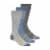 Copper Fit® WorkGear® Compression Socks - Grey Perspective: right