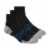 Copper Fit® Energy™ Quater Crew Socks Perspective: right