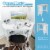 Costway Wooden Corner Desk With Drawer Computer PC Table Study Office Room White Perspective: right