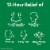 Zyrtec-D 12 Hour Allergy Relief & Nasal Decongestant Tablets Perspective: right