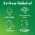 Zyrtec 24 Hour Allergy Tablets 10 Mg Cetirizine Hcl Antihistamine Travel Size Perspective: right