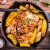 Greensbury Organic Free-Range Whole Chicken (pack of 5 whole chickens, 3-4lb each) Perspective: right