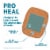 Band-Aid Brand Extra Large Pro Heal Bandages + Hydrocolloid Pads Perspective: right