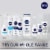 NIVEA Men Sensitive Cooling Shaving Gel (Pack of 2) Perspective: right