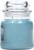 Village Candle® Medium Glass Dome Jar Candle Rain Scent Perspective: right